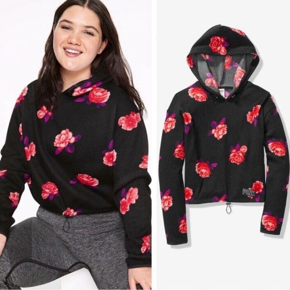Victoria's Secret pink rose pullover
